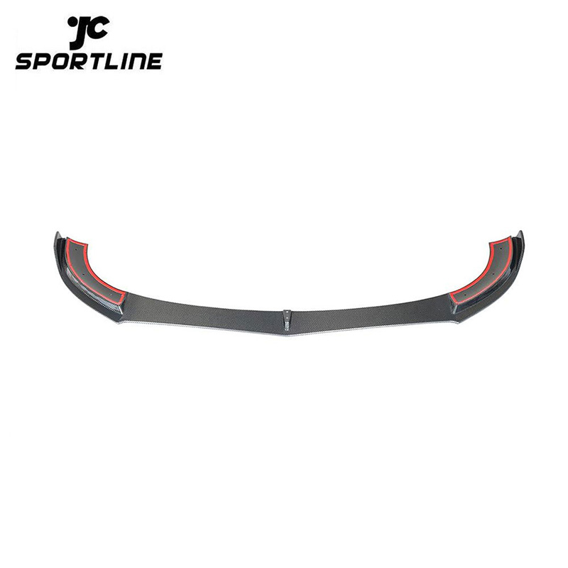 ML-YBX020 Carbon Fiber W213 Sport Car Front Spoiler for Mercedes Benz E300 E350 E450 E43 AMG 2017-2019