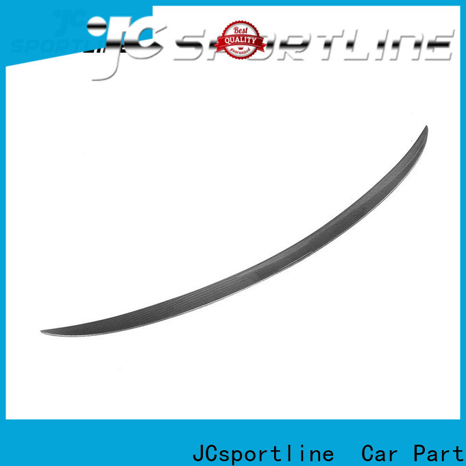 JCsportline turismo carbon fiber car spoiler factory for sale