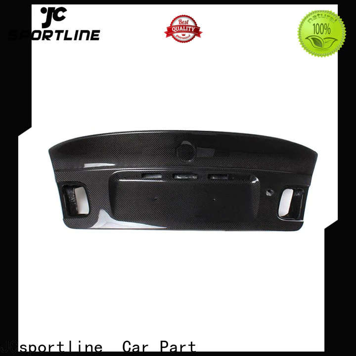 JCsportline standard carbon fiber trunk lid supply for carstyling