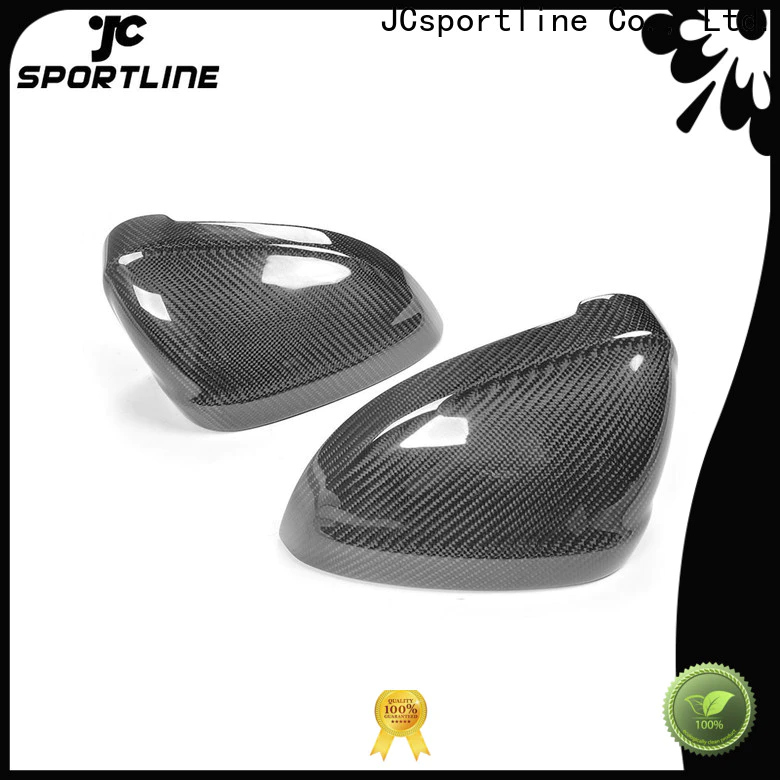 JCsportline carbon door mirror cover replacement for car