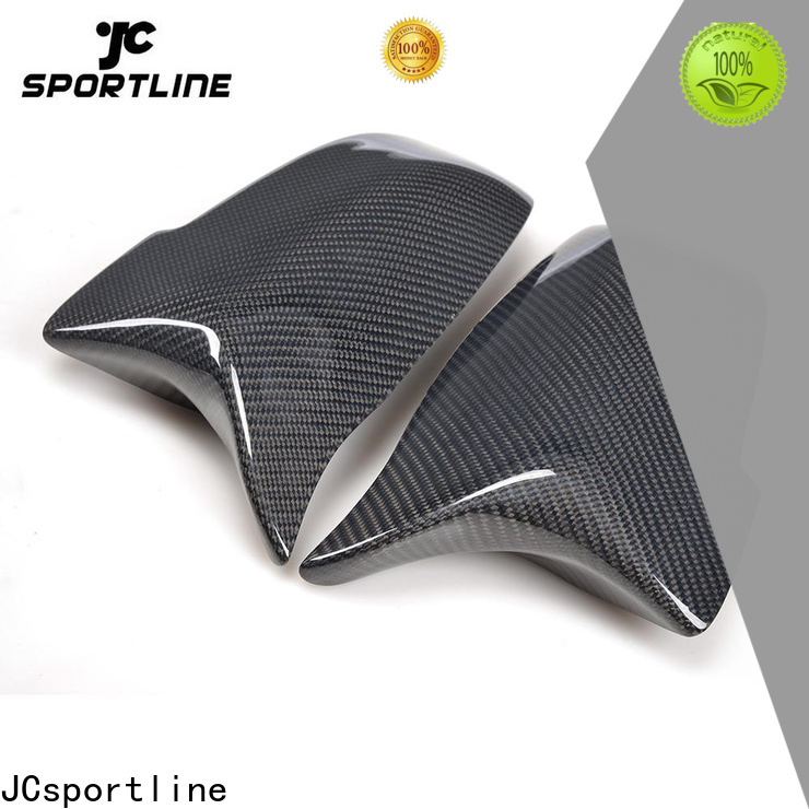 JCsportline top carbon door mirror cover for business for car styling