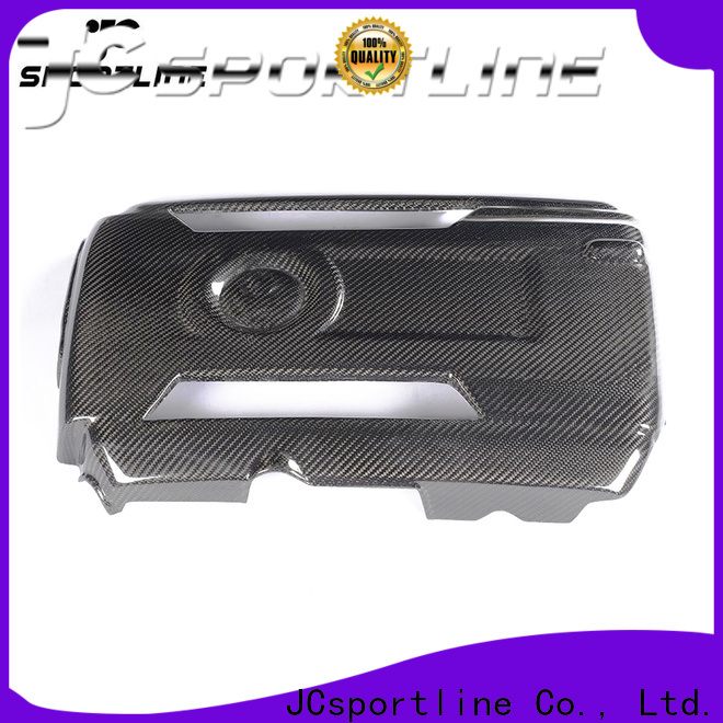 JCsportline carbon engine cover replacement for vehicle