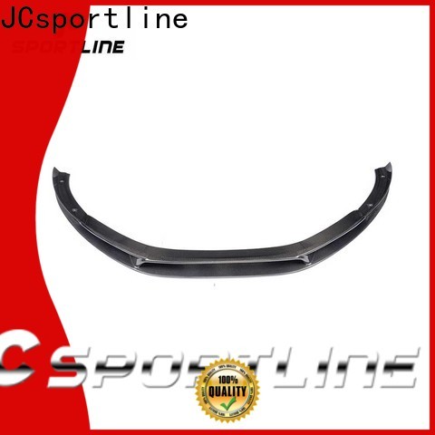 JCsportline carbon fiber lip with guard protection for car