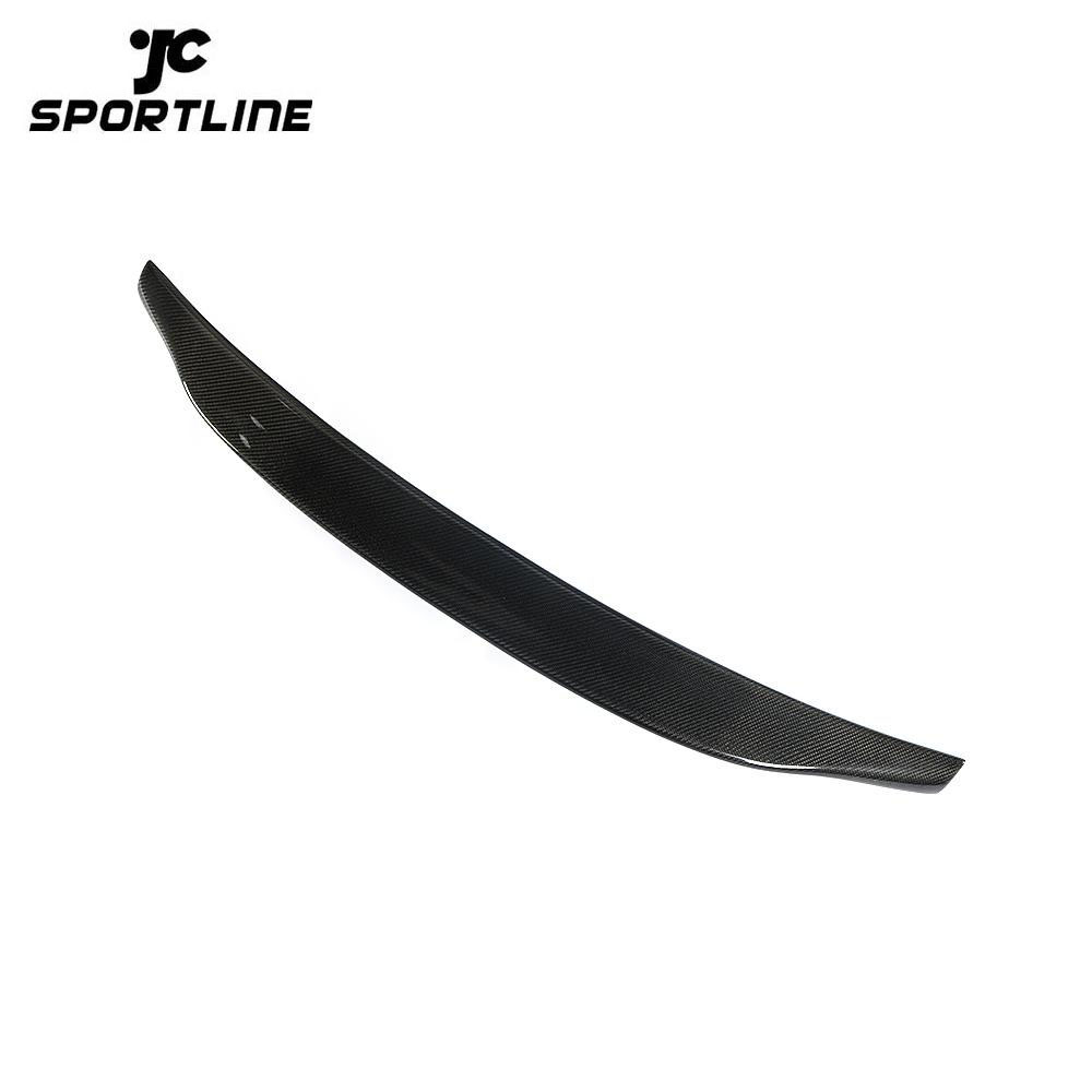 JC-HLY210 Carbon Fiber Rear Ducktail Wing Spoiler for Audi A6 C6 4-Door 2005-2011