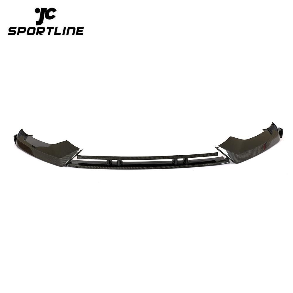 ML-YBX006 TTRS Carbon Fiber Car Front Bumper Lip Splitter for Audi TTRS MK3 8S 16-18