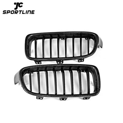 JC-XP035 3 Series F30 Real Carbon Fiber Front Kidney Grille For BMW F30 F35