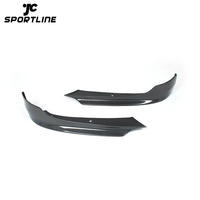 JC-BME900904 Carbon Fiber Front Splitter Aprons Winglets For BMW 3 Series E90 325i 335i Sedan 4-Door 2009-2012 Car Styling