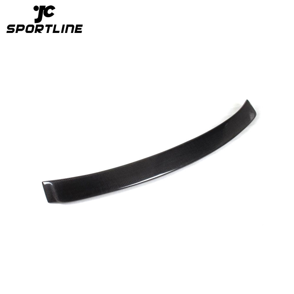 JC-BME920515 Car-Styling Carbon Fiber Roof Wing Spoiler Window Lip for BMW 328i 335i 3 Series E92 Coupe 2007 - 2012