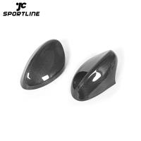 JC-BME920557 Carbon Fiber Side RearView Mirror Covers Caps For BMW 3 Series E92 320i 325i 335i Coupe 2-Door 2005-2008 Car Styling