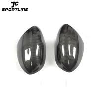 JC-BME920523 Add on Style Car Rear Review Mirror Cover Caps DRY Carbon Trims for BMW 3 Series E92 M3 Coupe 2008 - 2013
