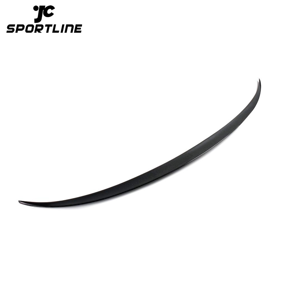 JC-BME600536 Car-styling Carbon Fiber Auto Rear Trunk Spoiler Lip Wing for BMW 528i F10 2010 - 2013