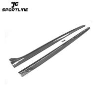 JC-HD152 Carbon Fiber Side Skirts Extension for Audi A5 / A5 S Line / S5 Coupe 2 Door Convertible 2008-2016 Car Styling