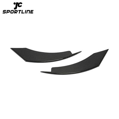 JC-HLY328-CF For Ford Mustang 2018-2019 Carbon Fiber Fog Lamp Cover fins trim cover