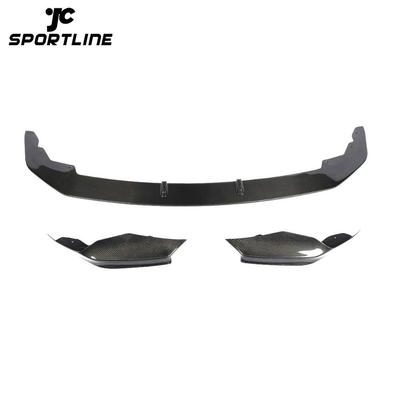 JC-HLY295-CF For BMW 1Series F20 M-Sport 2019-2020 Front Bumper Lip Splitters Canards Fins