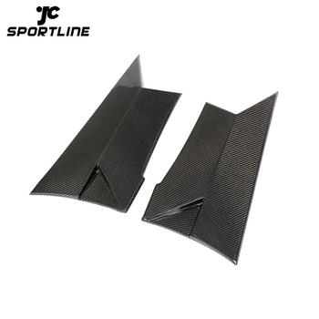ML-HZJ002 W205 C63 Carbon Side Door Scoops Skirts Trim for Mercedes Benz C63 AMG Coupe 14-17