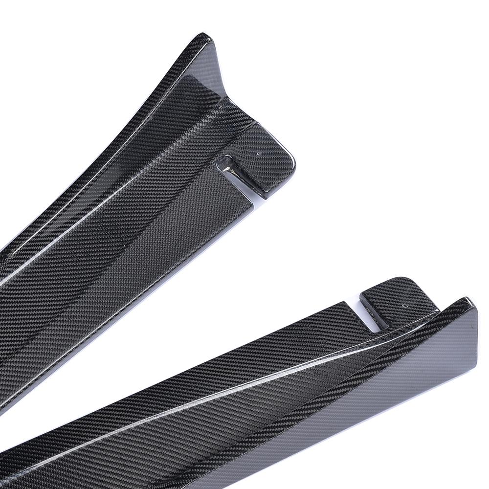 top carbon fiber side skirts normal edition for trunk-2