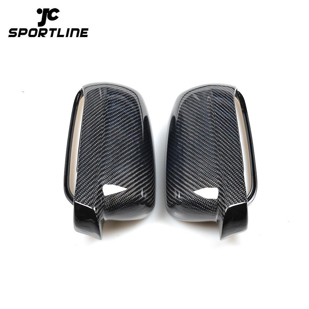 JC-JK030-1  Carbon Fiber Replacement Side Rear View Mirror Covers Caps for VW Golf IV MK4 1997 - 2003