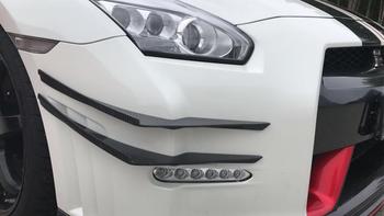 ML-XM223 Carbon Fiber Front Bumper Fins for Nissan GT-R Coupe 2-Door 2015-2016
