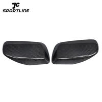 JC-BME600534  Replacement Styling Carbon Fiber Car Side Rearview Mirror Covers Caps for BMW 5 Series E60 2005 - 2008
