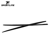 JC-20130807-FRP  ABS Glossy Black Side Skirts For BMW 3 Series F30 F31 M Sport Edition 4 Doors 2012up