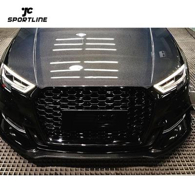 JC-WSM056  Carbon Fiber Front Lip for Audi A3 S-LINE S3