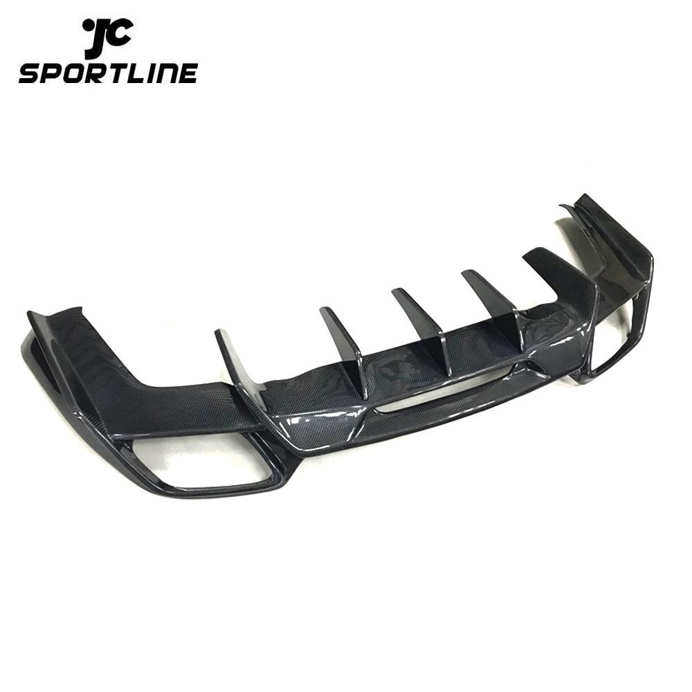 JC-HLY120-3  Carbon Fiber rear diffuser for Mercedes Benz AMG GT S Coupe 2-Door