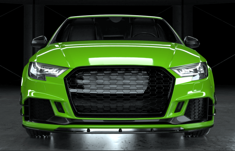 The New Rs3 Carbon Fiber Auto Body Kit