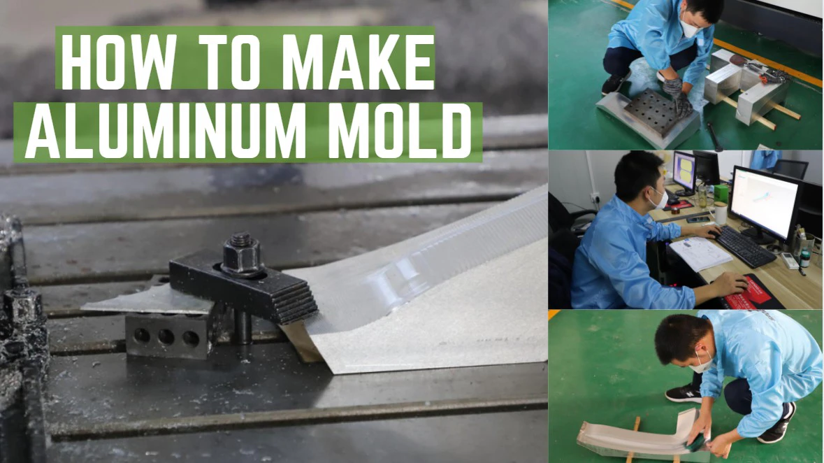 how to make aluminum mold in CNC machining center