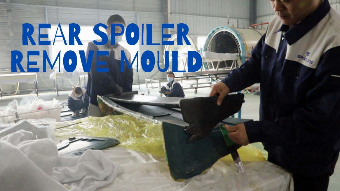 How to remove Rear Spoiler mold after autoclave