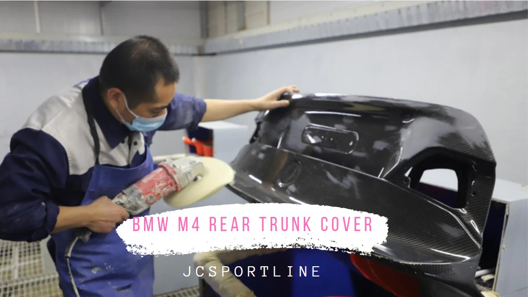 How to make Carbon Fiber BMW M4 Rear Trunk Cover