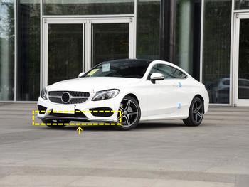JC-HD314  Carbon Fiber Car Front Lip for Mercedes-Benz C300 C200 C250 C205 2D 4-Door 2015-2018