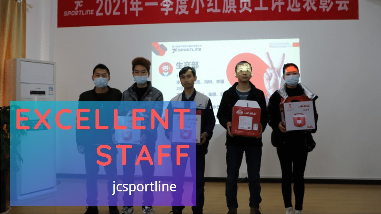 Jcsportline outstanding staff appraisal