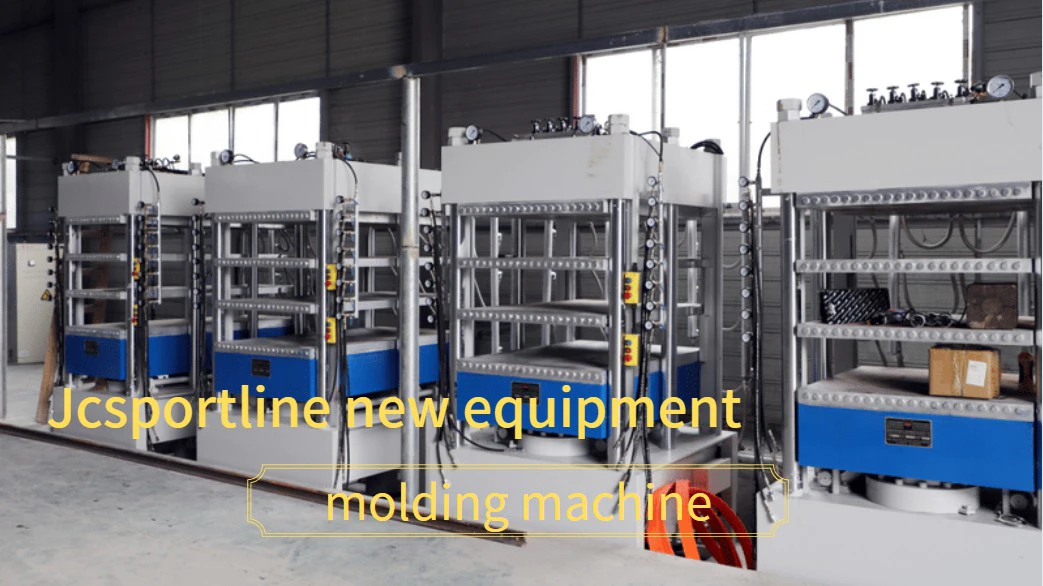 Jcsportline invested heavily in the introduction of new equipment - molding machine