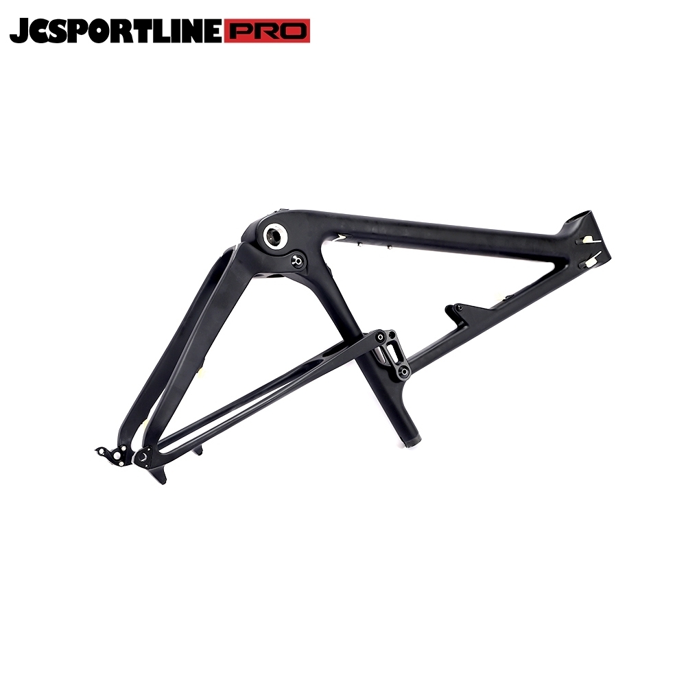 JC-MTB-077  Carbon 29ER MTB Suspension mountain bike frame  ( For BB92  BSA)