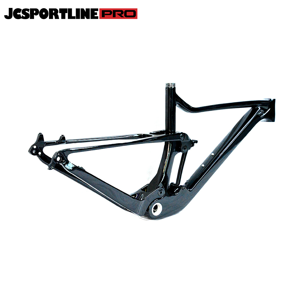 JC-MTB-097  Carbon 29ER MTB Suspension mountain bike frame  ( For BB92  BSA)