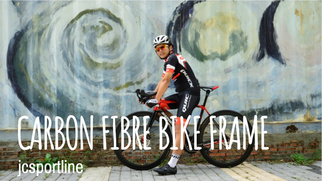 Carbon fiber bicycle riding display