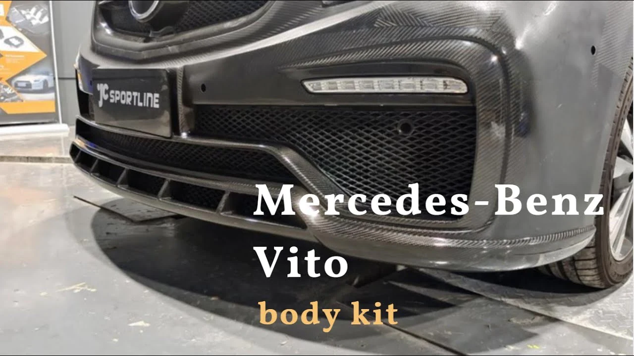 Newly developed Mercedes-Benz Vito body kit