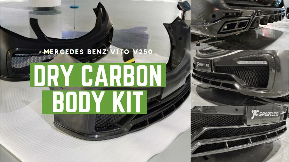 How to install vito v250 dry carbon body kit !