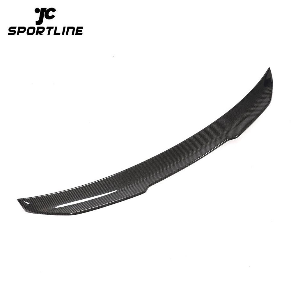 JC-ZYY263  For Audi A7 Quattro S7 RS7 Sportback 19UP Carbon Fiber Rear Trunk Boot Spoiler Wing Lip