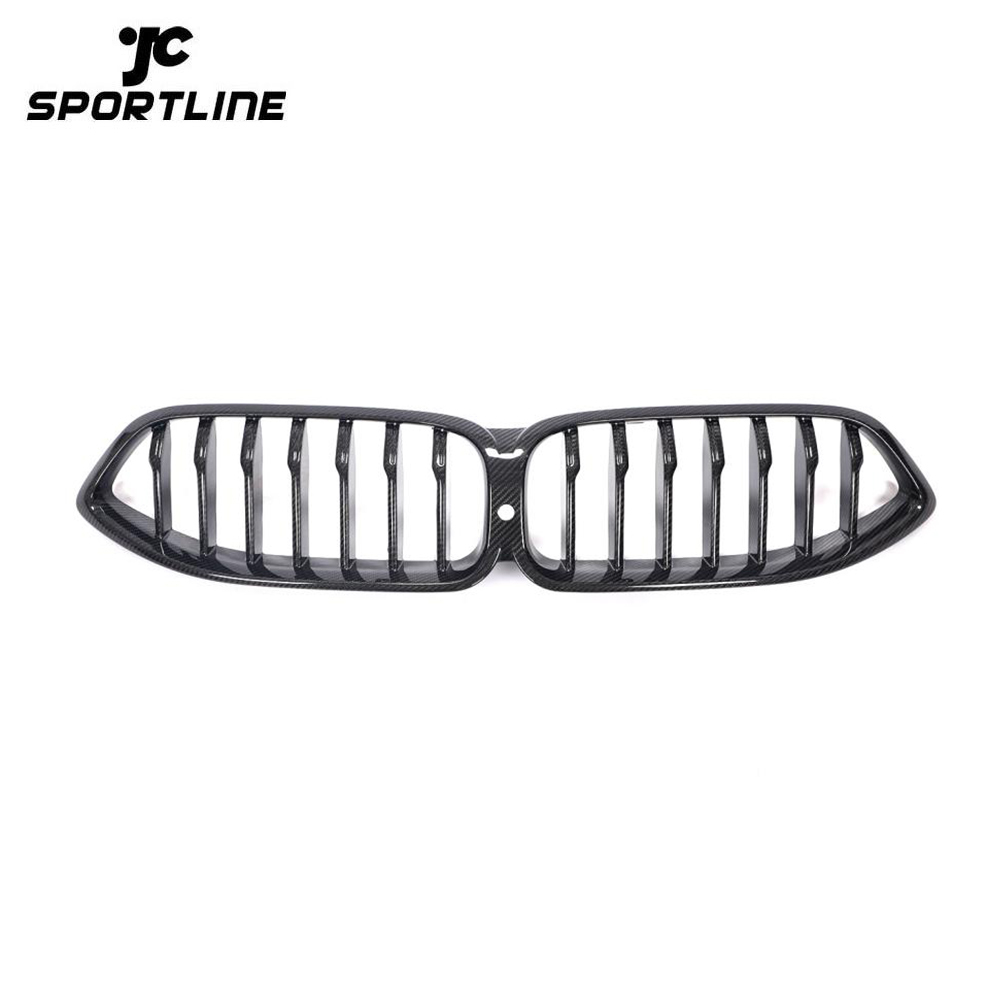 ML-ZDH225 Dry Carbon Fiber G14 G15 G16 Front Kidney Grill Replacement for BMW 8 Series 2D 4D 2019-2022