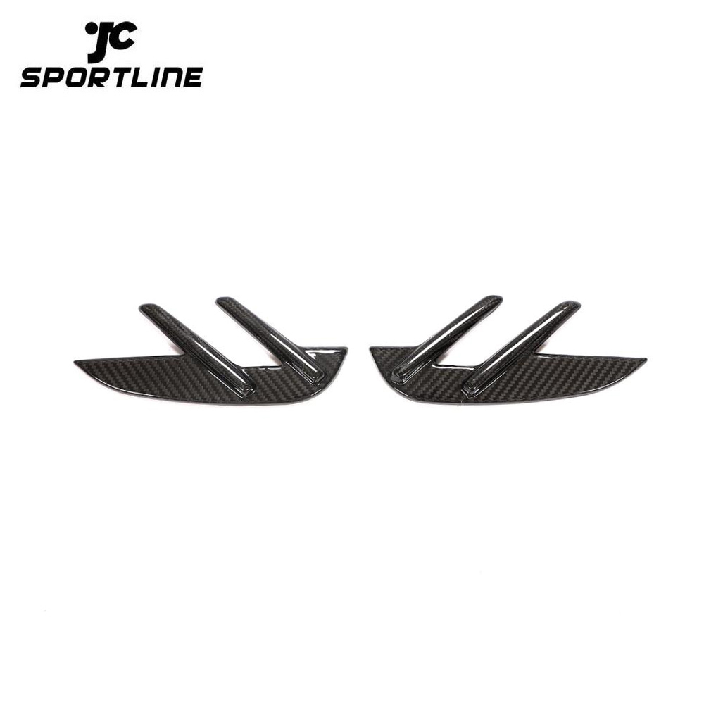 JC-KF313 Dry Carbon Side Air Fender Vent Cover Trims For BMW 4 Series G82 G83 M4 2020-2021