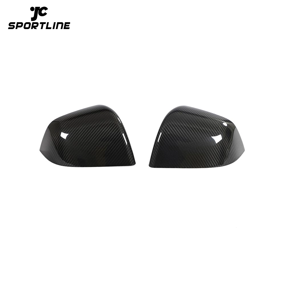 ML-WJM069-PRO Full Replacement Dry Carbon Electric Car Mirror Caps for Tesla Model Y Sport Utility 4-Door 2021-2023