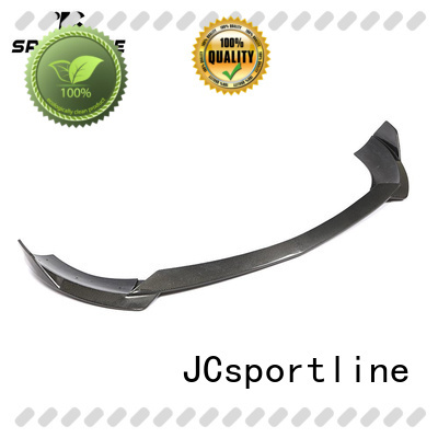 JCsportline carbon fiber lip kit with guard protection for trunk