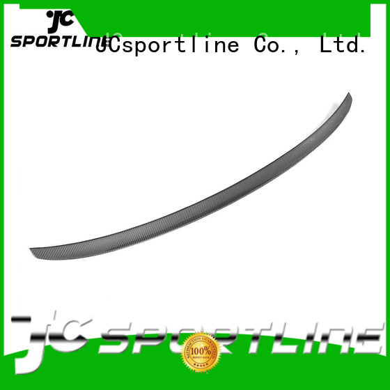 JCsportline carbon fiber spoiler suppliers for sale