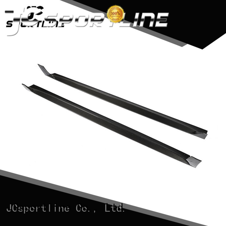 JCsportline high-quality carbon side skirts factory for car
